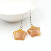 Jewelry Earrings Gemstone Pendant Natural Crystal Star Jewelry Earrings