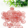 Natural Crystals Healing Stones Beads 15mm Small Jade Crystal Donuts Pendant For Jewelry Making