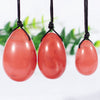 3pcs/set Natural Rose Quartz Healing Stone Tightening Vaginal Muscle Carved Yoni Eggs for Women Kegel Exercise