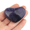 High quality natural crystal heart shaped rose quartz transparent apatite