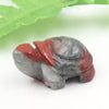 1.5 inch Natural Crystals Healing Stone Carved Animal Turtle Figurines Statue Crystal Stone Crafts For Home Decoration