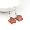Jewelry Earrings Gemstone Pendant Natural Crystal Star Jewelry Earrings