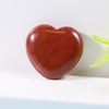 Wholesale 16mm Charms Small Carved heart-shaped Chakra Healing Heart Gemstone Natural Quartz Crystal Heart for Home Decor