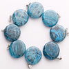 Natural Healing Crystal Quartz Gem Stone Round Pendant Charms for Jewelry Making DIY Necklace Decoration