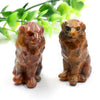 1.5 Inch Natural Crystal Carved Animal Lion Statue Stone Home Decor