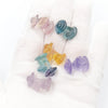 Mixed Animals Plants Bulk Natural Rainbow Fluorite Craft Crystal Carvings