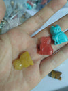 Natural carved crystal fortune cat healing stone aventurine lucky cat statue crystal crafts Home Decoration Birthday Gift
