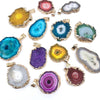 Necklace natural 7 Chakras W points pendants crystal pendant