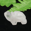 1.5 inch Natural Crystals Healing Stone Carved Animal Turtle Figurines Statue Crystal Stone Crafts For Home Decoration