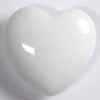 25mm Charms Love Heart Shaped Stone No Hole Natural Rose Quartz heart crystal stone for home decoration