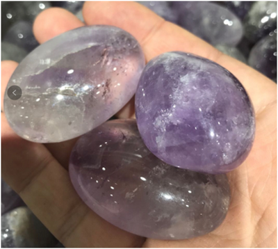 Healing Stone Rose Quartz Obsidian Amethyst Natural Gemstones Tumbld Mixed Palm Tumbled Stones