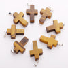 Fashion Natural Gemstone Wholesale Healing Crystal Cross Pendant Necklace Jewelry Cross Pendant