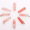 Wholesale assorted charms natural crystal beads pendant natural stone Hexagon Rhombus pendants for jewelry making