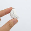 Wholesale Natural Gemstone Hand Carved Mini Quartz Crystal Moon