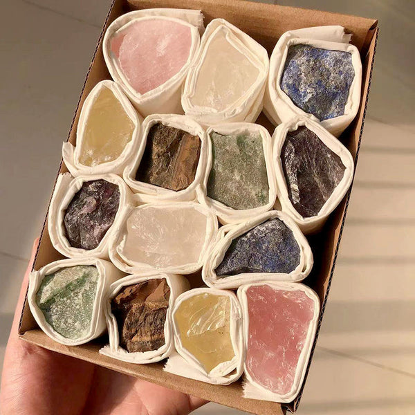 wholesale natural Raw crystal stone rough clusterl amethyst bulk in flat box