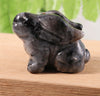 1.5" Natural Healing Stone Animal Hand Carved Figurine Delicate Crystal rabbits statue Gemstone for Home Decor Gift Decorative