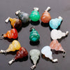 Pendant various crystal gourd shape natural stone for jewelry making