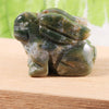 1.5" Natural Healing Stone Animal Hand Carved Figurine Delicate Crystal rabbits statue Gemstone for Home Decor Gift Decorative