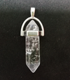 Wholesale Assorted Charms Natural Crystal Stone Hexagon Point Pillar Pendulum Pendant for DIY Jewelry Making