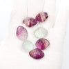 Mixed Animals Plants Bulk Natural Rainbow Fluorite Craft Crystal Carvings