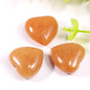 Fat New Style Wholesale 20x10mm Natural Pink Rose Quartz Crystal Stone Carved Heart Chakra Healing Heart Gemstone