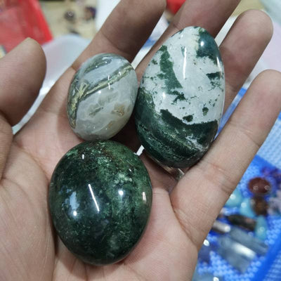 Healing Stone Rose Quartz Obsidian Amethyst Natural Gemstones Tumbld Mixed Palm Tumbled Stones
