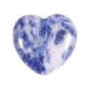 Natural Crystal Heart Charms heart-shaped Chakra Healing Crystal Carving Hearts Mini Gemstone for decorations