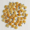 Charms assorted natural Amethyst purple crystal stone bead heart pendants