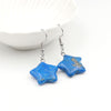 Jewelry Earrings Gemstone Pendant Natural Crystal Star Jewelry Earrings