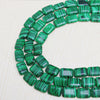 Natural stone rectangle shape gemstone beads for DIY necklace jewelry