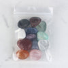 Wholesale high quality gemstone rose quartz amethyst tumbled stone 100 g each bag of crystal tumbles