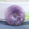 30Mm Wholesale Bulk Natural Healing Crystals Quartz Stone Pendant Gemstone Donuts Pendant Charms For Jewelry Making