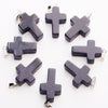 Fashion Natural Gemstone Wholesale Healing Crystal Cross Pendant Necklace Jewelry Cross Pendant