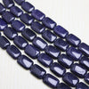 Natural stone rectangle shape gemstone beads for DIY necklace jewelry