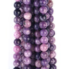 Natural stone crystal beads all kinds of 8mm polished gemstone crystal quartz loose beads for bracelet