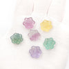 Mixed Animals Plants Bulk Natural Rainbow Fluorite Craft Crystal Carvings