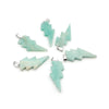 Natural healing crystal men jewelry pendant necklace lightning stone pendant charms for jewelry making
