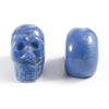 1inch Mixed Color Natural Healing Gemstone Crystal Carved Head Skulls Ornament for Home Decoration Carving Crafts