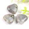 Fat New Style Wholesale 20x10mm Natural Pink Rose Quartz Crystal Stone Carved Heart Chakra Healing Heart Gemstone