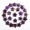 Charms Hand Carved 20mm Small Natural Amethyst Star Gemstone Reiki Healing crystals Stars for Home Decoration