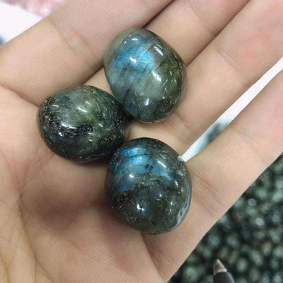 Healing Stone Rose Quartz Obsidian Amethyst Natural Gemstones Tumbld Mixed Palm Tumbled Stones
