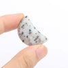 Wholesale Natural Gemstone Hand Carved Mini Quartz Crystal Moon