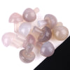 Wholesale natural mushroom crystals mini crystal mushroom carving decoration