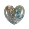 20mm Natural Crystal Heart Charms Gemstone Healing Crystal Carving Hearts Beed No Hole for jewelry stone