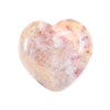 Natural Crystal Heart Charms heart-shaped Chakra Healing Crystal Carving Hearts Mini Gemstone for decorations