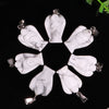 Wholesale assorted 15x20mm fashion natural crystal stone bead pendant natural stone angel pendants for jewelry making