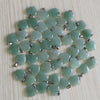 Charms assorted natural Amethyst purple crystal stone bead heart pendants