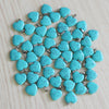 20mm Charms Custom Assorted Natural Healing Crystal Gemstone Bead Heart Stone Pendants Charms For Jewelry Making