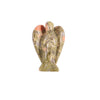 1.5 Inch Crystal Healing Gemstone Angel Carved Quartz Guardian Angel Statue