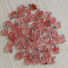 20mm Charms Custom Assorted Natural Healing Crystal Gemstone Bead Heart Stone Pendants Charms For Jewelry Making